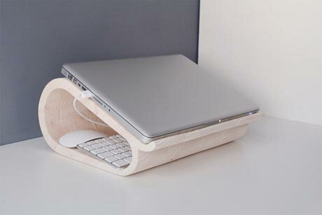 Wood Laptop Stand